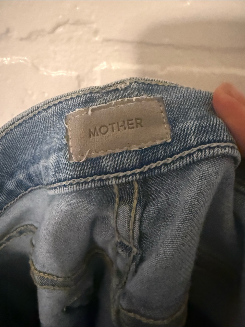 Mother Jeans The Rambler Zip Ankle in County Line - Picture 7 of 12